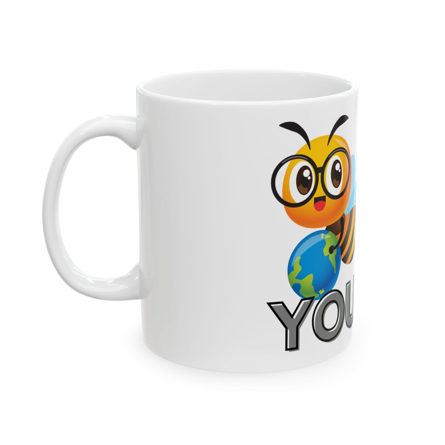Cute Bee You Ceramic Coffee Mug - 11oz & 15oz