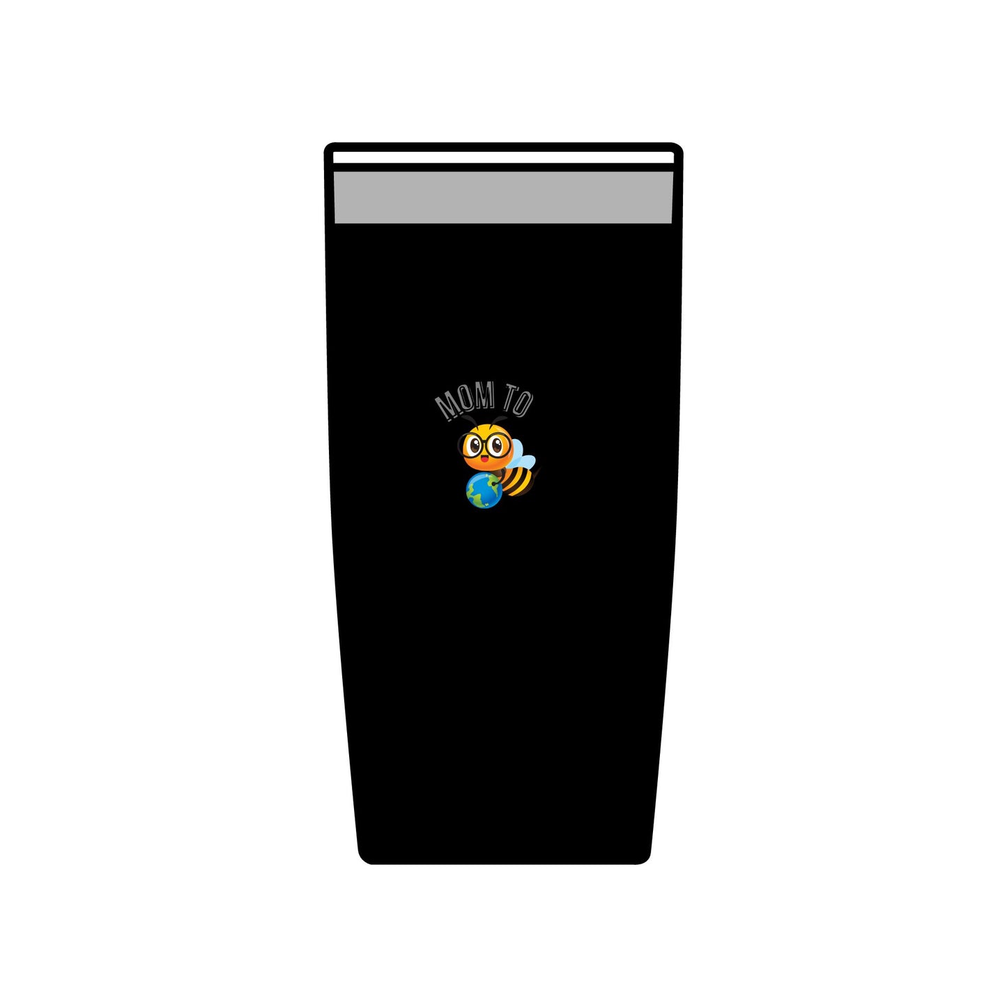 Mom To Bee Insulated Tumbler - 20oz Travel Mug for Busy Moms